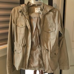 Beige Utility Jacket